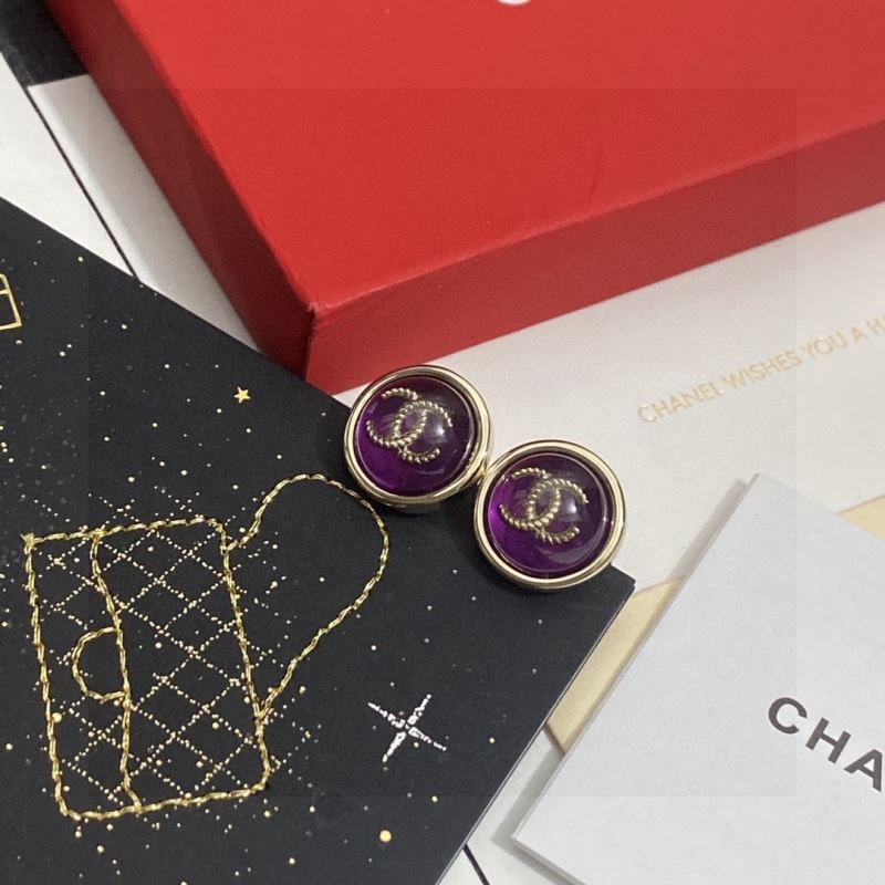 Ch*el earrings